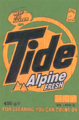 В предвкушении шелкографии: Tide - II